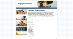 Desktop Screenshot of murphygeomatics.com