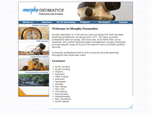 Tablet Screenshot of murphygeomatics.com